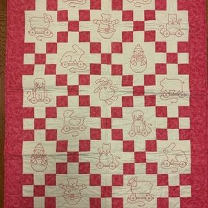 Baby girl quilt